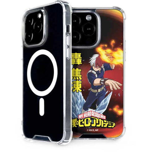 My Hero Academia Shoto Todoroki Season 4 iPhone 15 Pro MagSafe Case